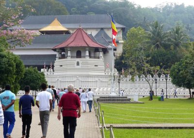 Sri Lanka 2017, Kandy, Zahn-Tempel