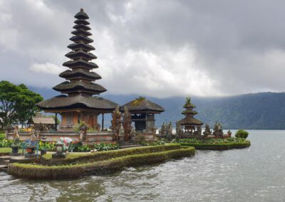 Bali 2022, Pura Ulun Danu am Bratan-See