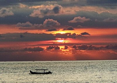 Bali 2022, Sonnenuntergang in Kuta