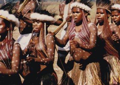 Irian Jaya 1995, Muliama, Frauen tanzen