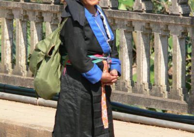 Laos 2005, Hmong-Frau in Nong Kiao