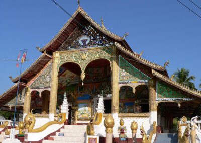 Laos 2005, Houay Xai, Tempel