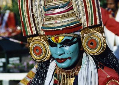 Süd-Indien 2004, Kerala, Ernakulam, Arjunas Dance