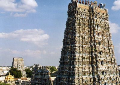 Süd-Indien 2004, Tamil Nadu, Madurai, Meenakshi Tempel