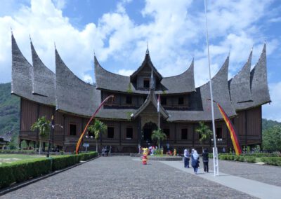 Sumatra 2022, Batusangkar, Istana Basa Pagaruyung