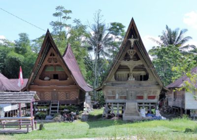 Sumatra 2022, Toba-See, 2 Rumah adat Batak