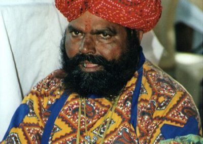 Rajasthan 2001, Jaipur, beim Elephant-Festival