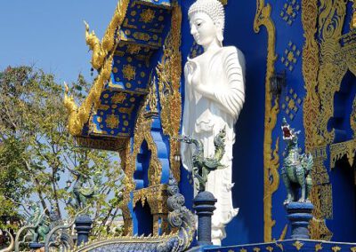 Thailand 2019, Chiang Rai, Blue Temple