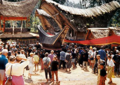 Sulawesi 1994, Tanah Toraja, Begräbniszeremonie in Londa