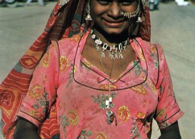 Rajasthan 2001, Schmuckverkäuferin in Jaisalmer