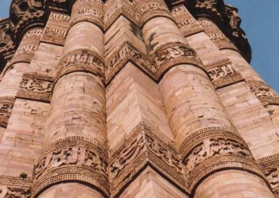 Nord-Indien 1986, Delhi, Qutb Minar
