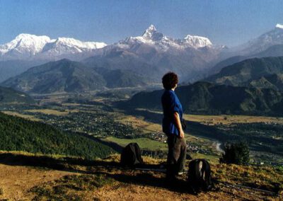 Nepal 2002, Panorama Nagarkot