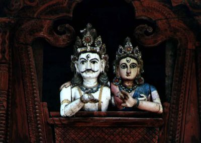 Nepal 2002, Kathmandu, Shiva u. Parvati