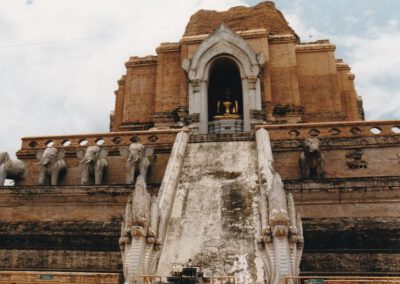 Thailand 1998, Chiang Mai, Wat Chedi Luang
