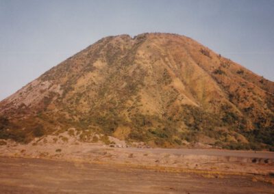 Java 1992, Gunung Batok neben dem Vulkan Bromo