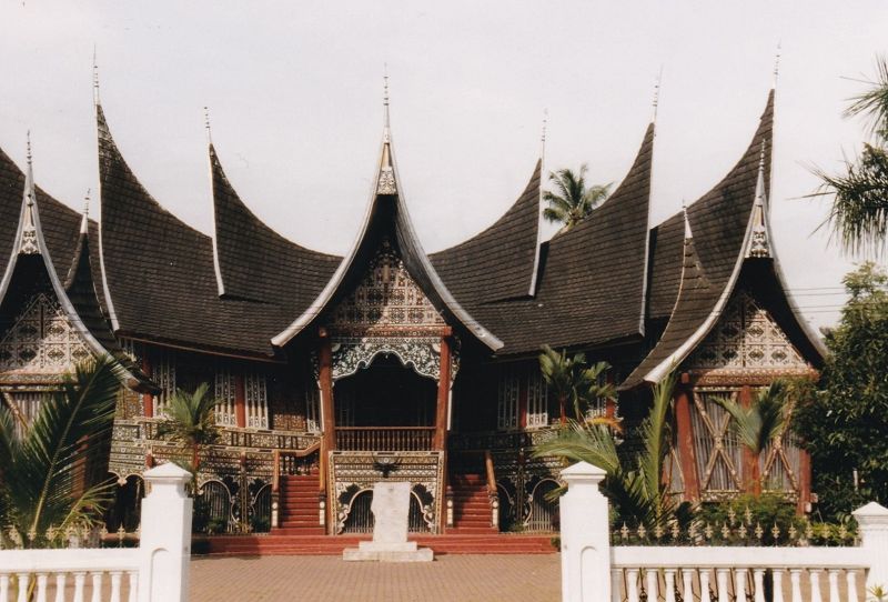 Sumatra 1999, Haus in Batusangkar