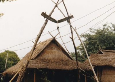 Thailand 1998, Akha-Schaukel in Sam Xaek