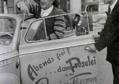 Theo Prosel mit Auto Proselei