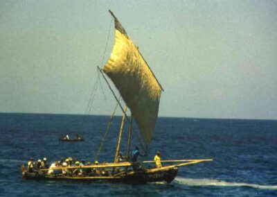 Lembata 1997, Lamalera, Walfängerboot