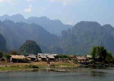Laos 2005, Vang Vieng