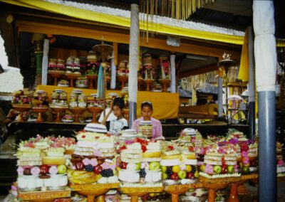 Bali 1991, Tempelfest in Mas
