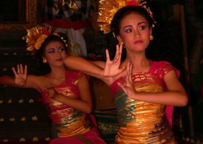 Bali 2006, Ubud, Gabor-Tänzerinnen