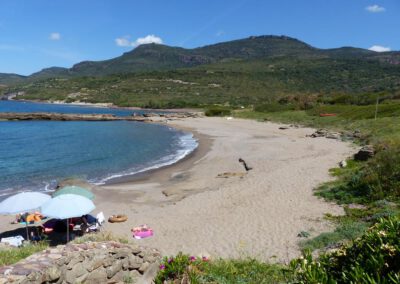 Sardinien 2023: Strand vor Bosa