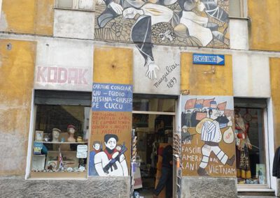 Sardinien 2023: Orgosolo, Wandmalereien