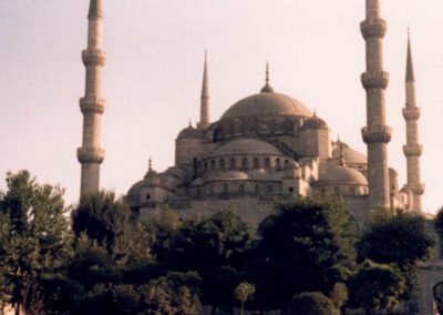 Türkei 1985, Istanbul, Sultan Achmed Moschee