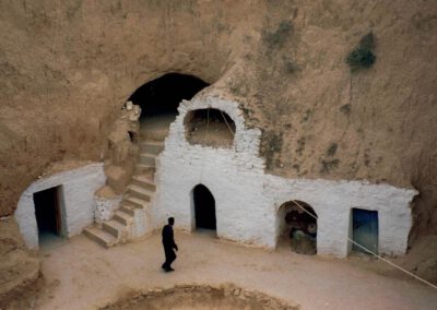 Tunesien 1992, Matmata, Höhlenwohnung